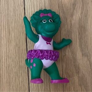 Vintage Barney & Friends Baby Bop Ballerina Figure Toy, 1990’s, by Lyons, 5 inch